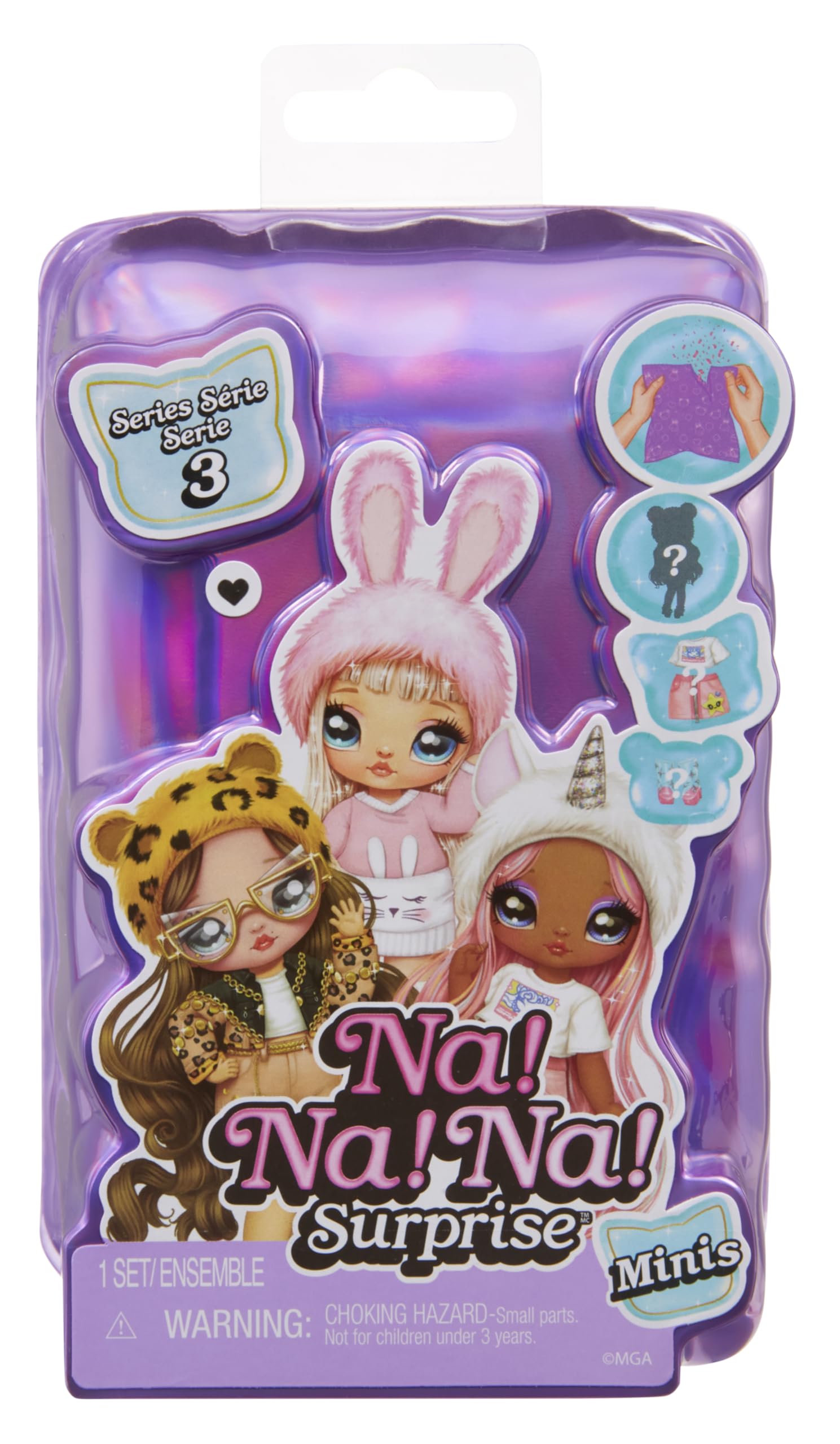 Muñeca De Moda Na! ¡no! ¡no! Surprise Minis Series 3 Con Atuendo - Venta Internacional.