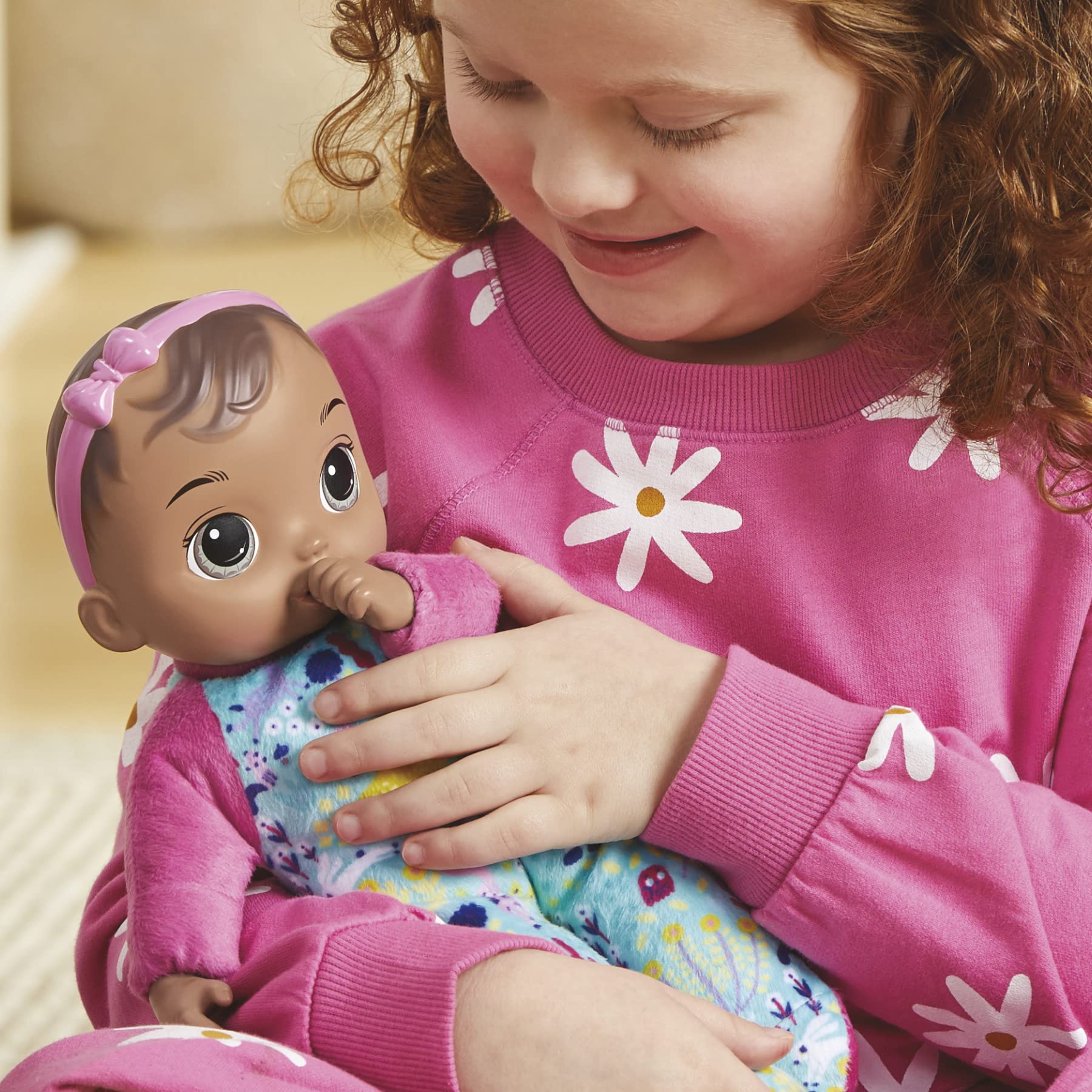 Foto 4 pulgar | Pelo Castaño Suave Y Bonito De Doll Baby Alive, 28 Cm, Lavable A Partir De 18 M - Venta Internacional.