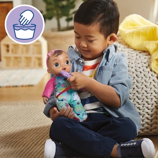 Foto 4 | Pelo Castaño Suave Y Bonito De Doll Baby Alive, 28 Cm, Lavable A Partir De 18 M - Venta Internacional.