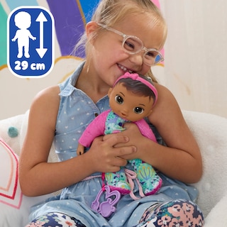 Foto 5 | Pelo Castaño Suave Y Bonito De Doll Baby Alive, 28 Cm, Lavable A Partir De 18 M - Venta Internacional.