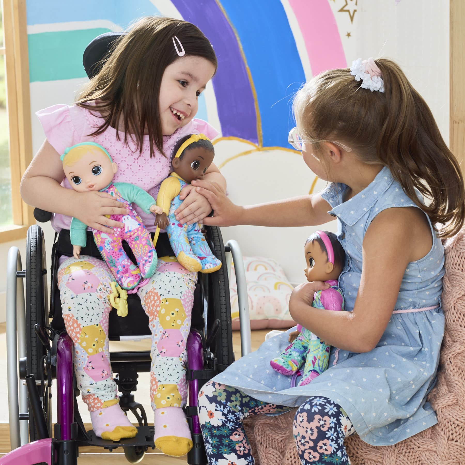 Foto 6 | Pelo Castaño Suave Y Bonito De Doll Baby Alive, 28 Cm, Lavable A Partir De 18 M - Venta Internacional.