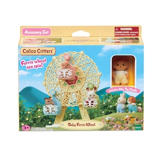 Foto 7 | Dollhouse Playset Calico Critters Baby Ferris Wheel Con Caniche De Juguete - Venta Internacional.