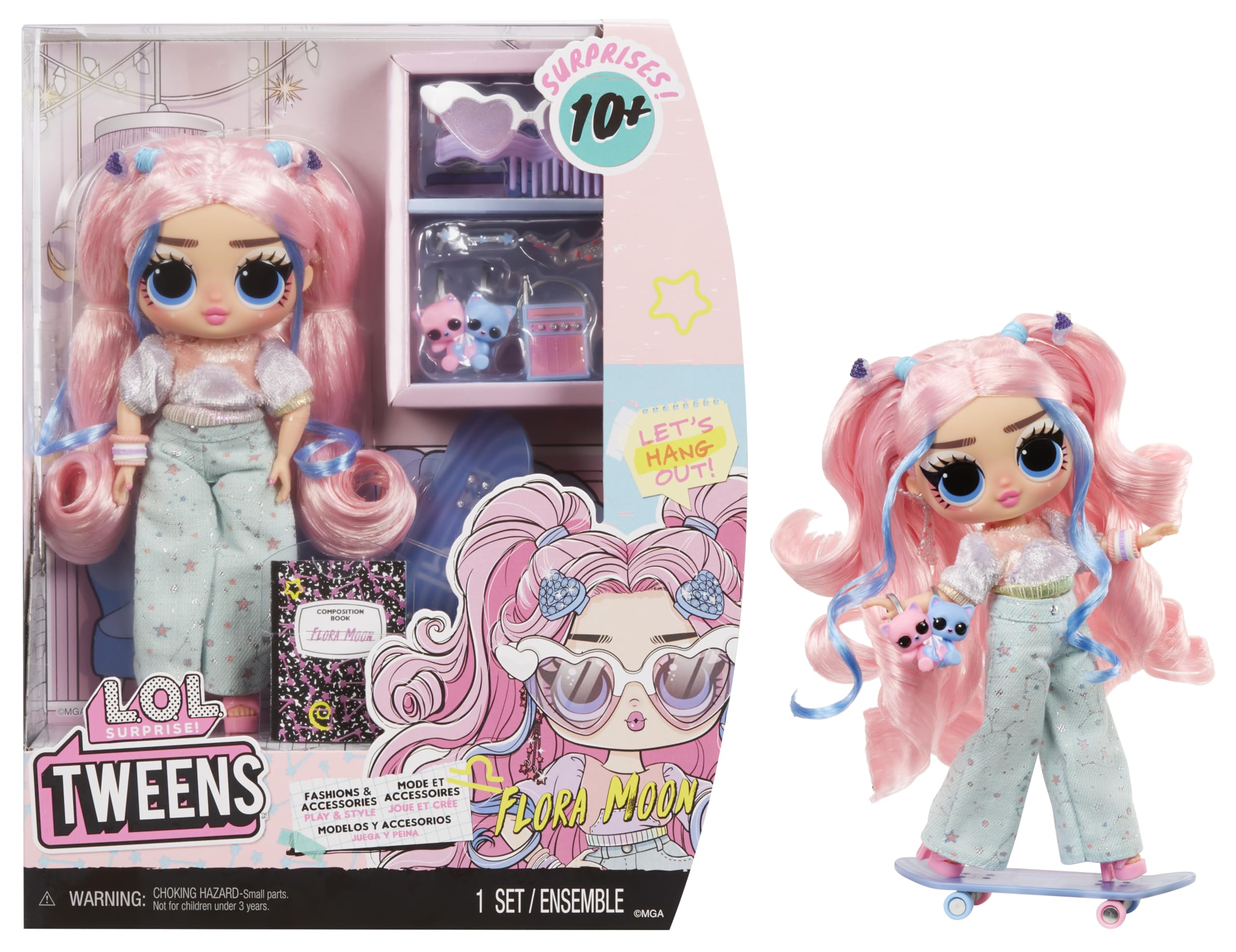 Foto 2 pulgar | Muñeca De Moda L.o.l. ¡sorpresa! Flora Moon Para Preadolescentes Con Más De 10 Sorpresas - Venta Internacional.