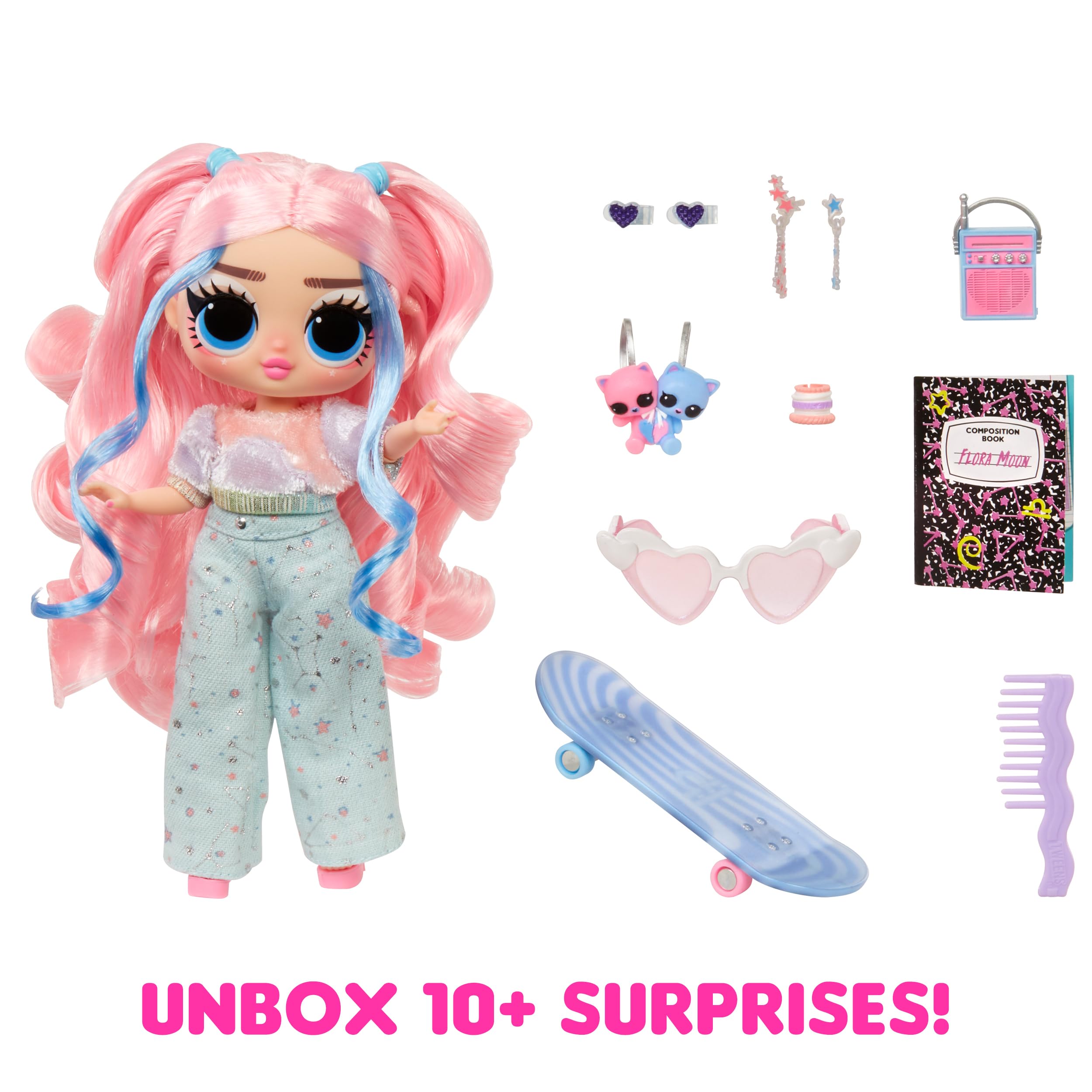 Foto 3 pulgar | Muñeca De Moda L.o.l. ¡sorpresa! Flora Moon Para Preadolescentes Con Más De 10 Sorpresas - Venta Internacional.
