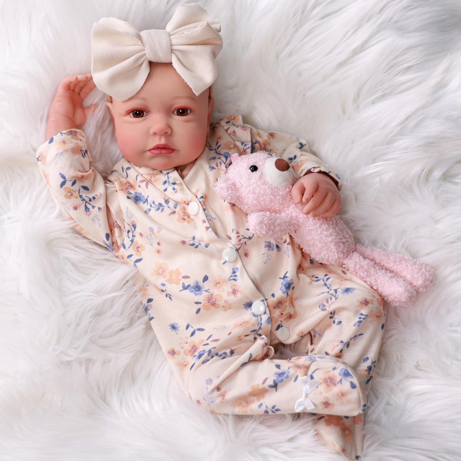 Foto 2 pulgar | Muñeca Reborn Babeside Relike Girl De 50 Cm Con Kit De Alimentación - Venta Internacional.