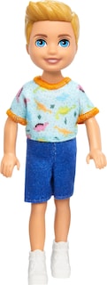 Foto 1 | Muñeca Barbie Chelsea Small Boy Con Estampado De Dinosaurios Y Zapatos - Venta Internacional.