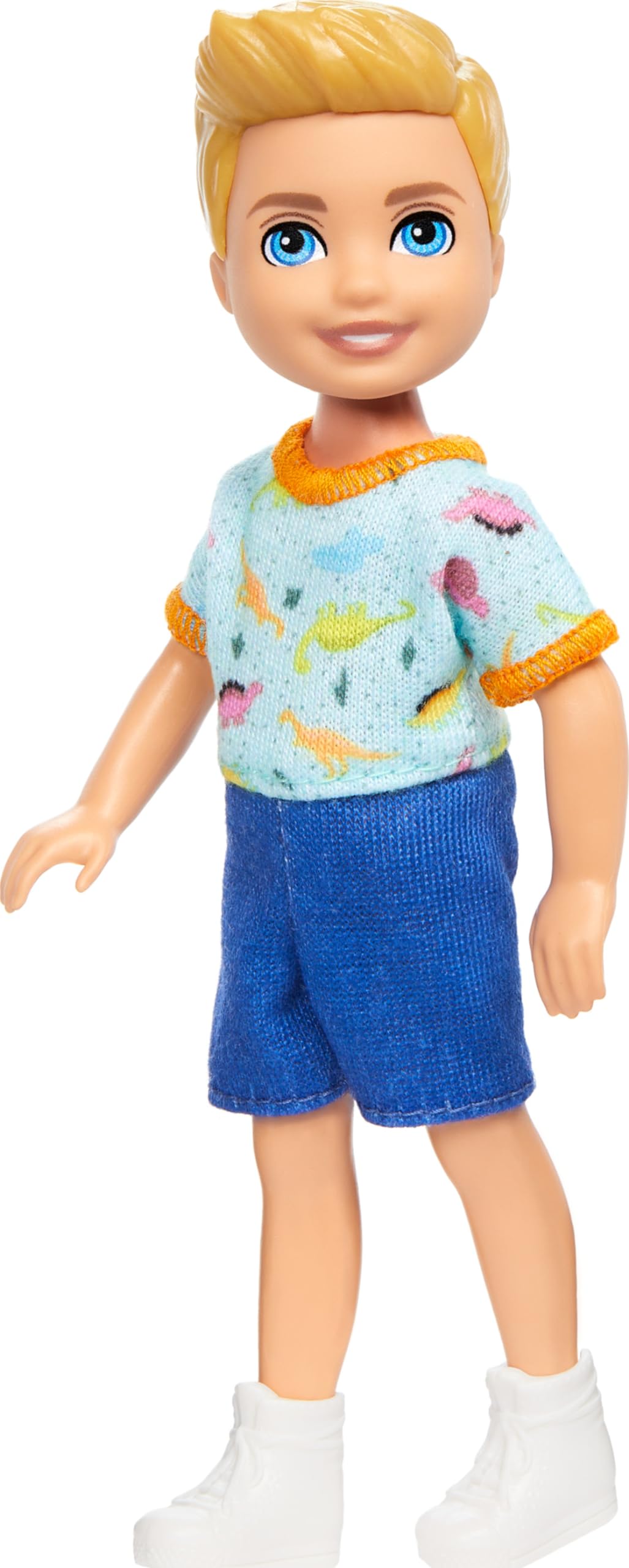 Foto 5 pulgar | Muñeca Barbie Chelsea Small Boy Con Estampado De Dinosaurios Y Zapatos - Venta Internacional.