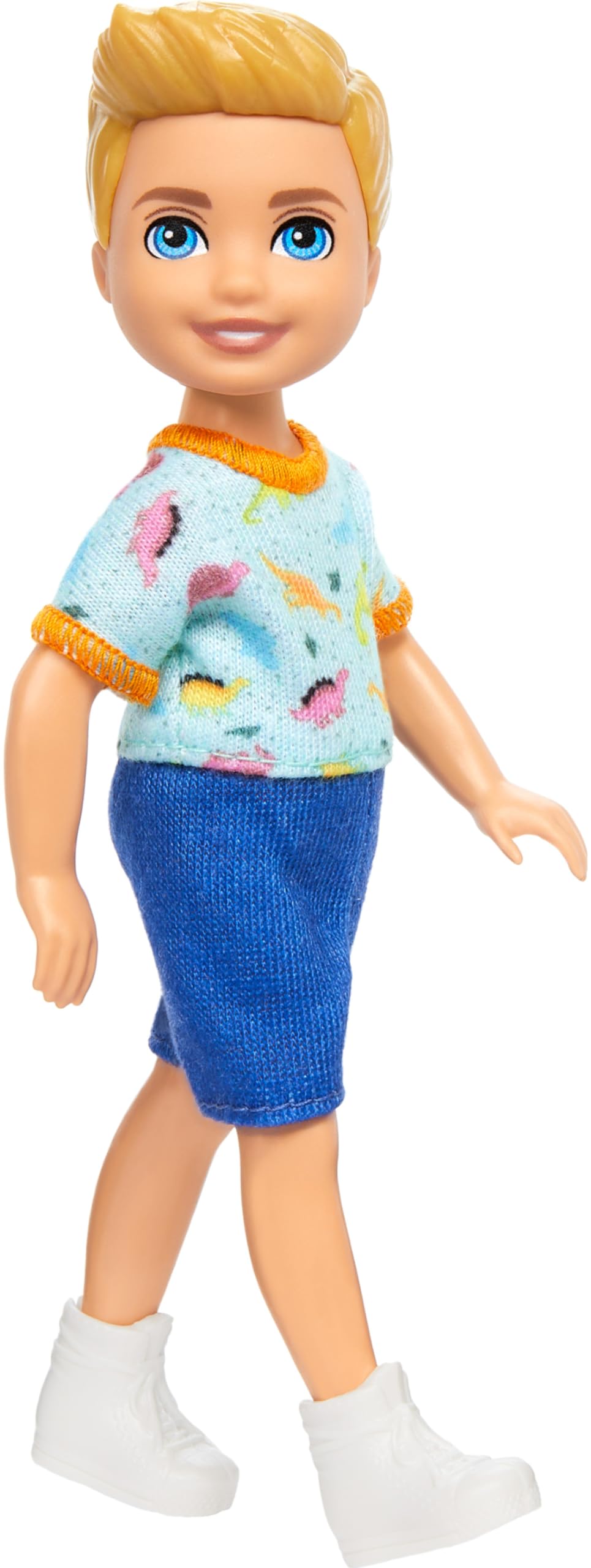 Foto 6 pulgar | Muñeca Barbie Chelsea Small Boy Con Estampado De Dinosaurios Y Zapatos - Venta Internacional.