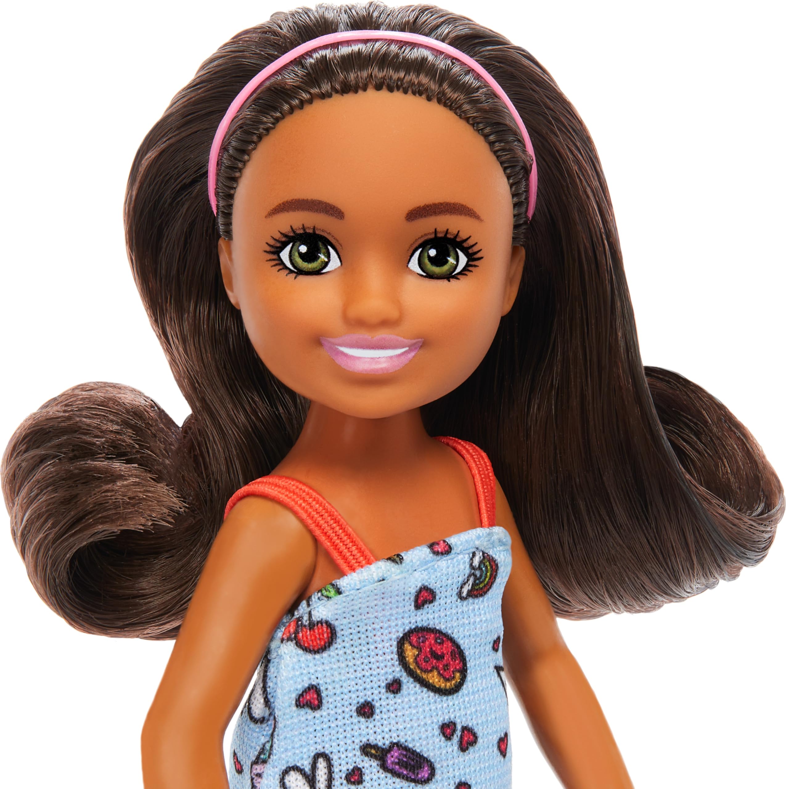 Foto 3 pulgar | Muñeca Barbie Chelsea De 6 Pulgadas Con Vestido Azul Extraíble - Venta Internacional.
