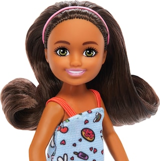 Foto 2 | Muñeca Barbie Chelsea De 6 Pulgadas Con Vestido Azul Extraíble - Venta Internacional.