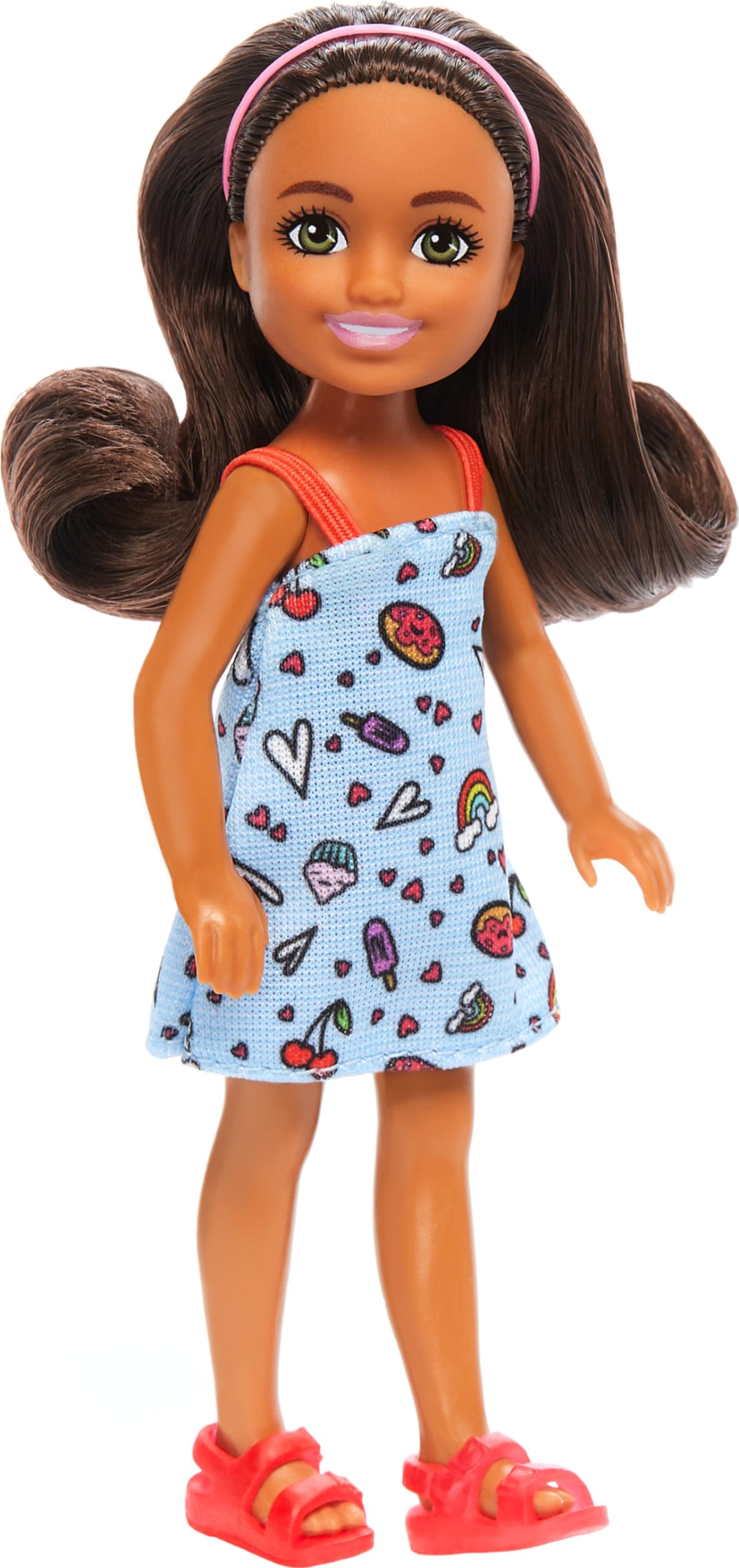 Foto 6 pulgar | Muñeca Barbie Chelsea De 6 Pulgadas Con Vestido Azul Extraíble - Venta Internacional.