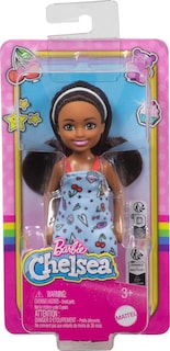 Foto 6 | Muñeca Barbie Chelsea De 6 Pulgadas Con Vestido Azul Extraíble - Venta Internacional.