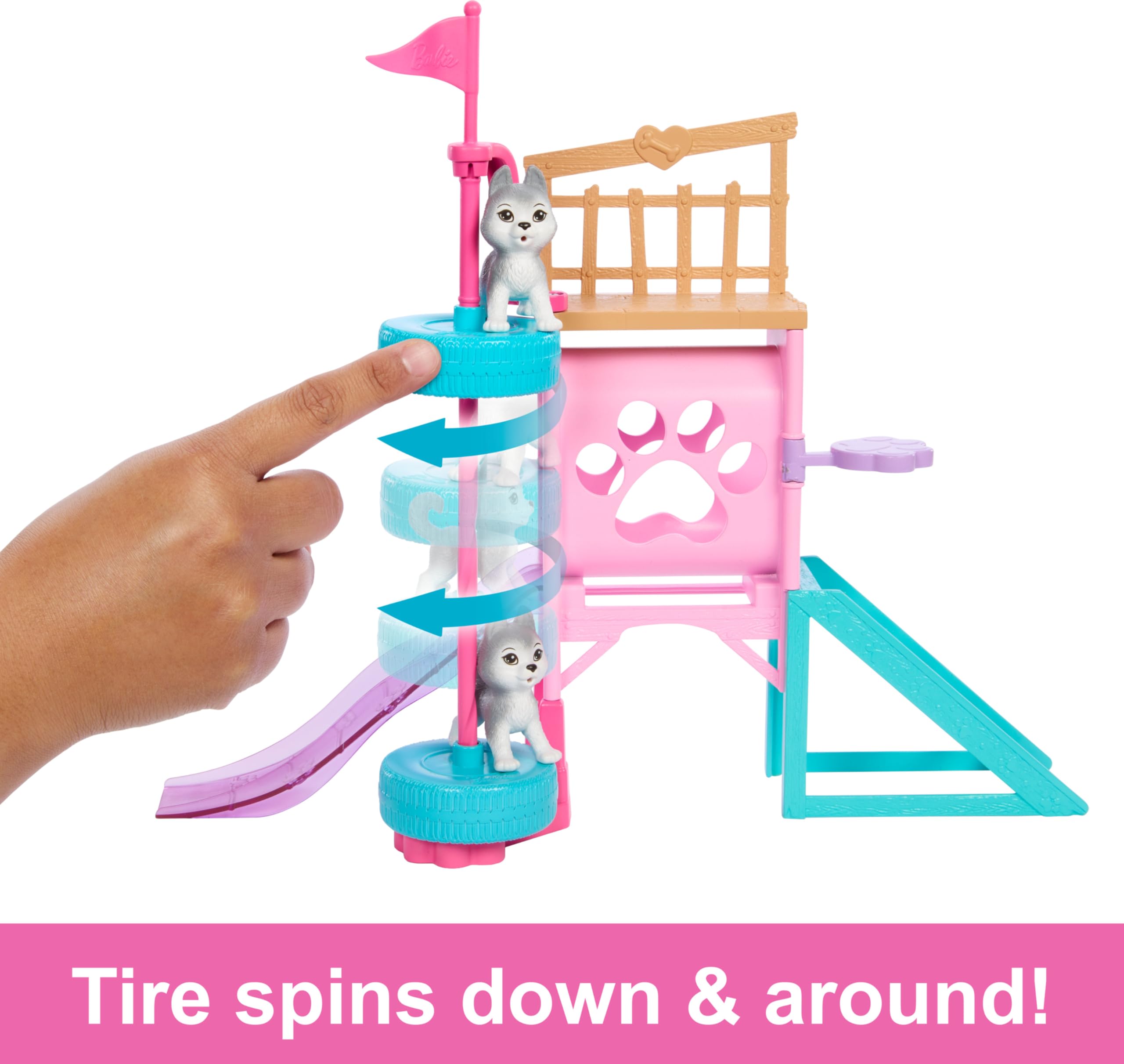 Foto 4 pulgar | Set De Juego Barbie Y Stacie Al Rescate Con Muñeca Y 3 Perros - Venta Internacional.