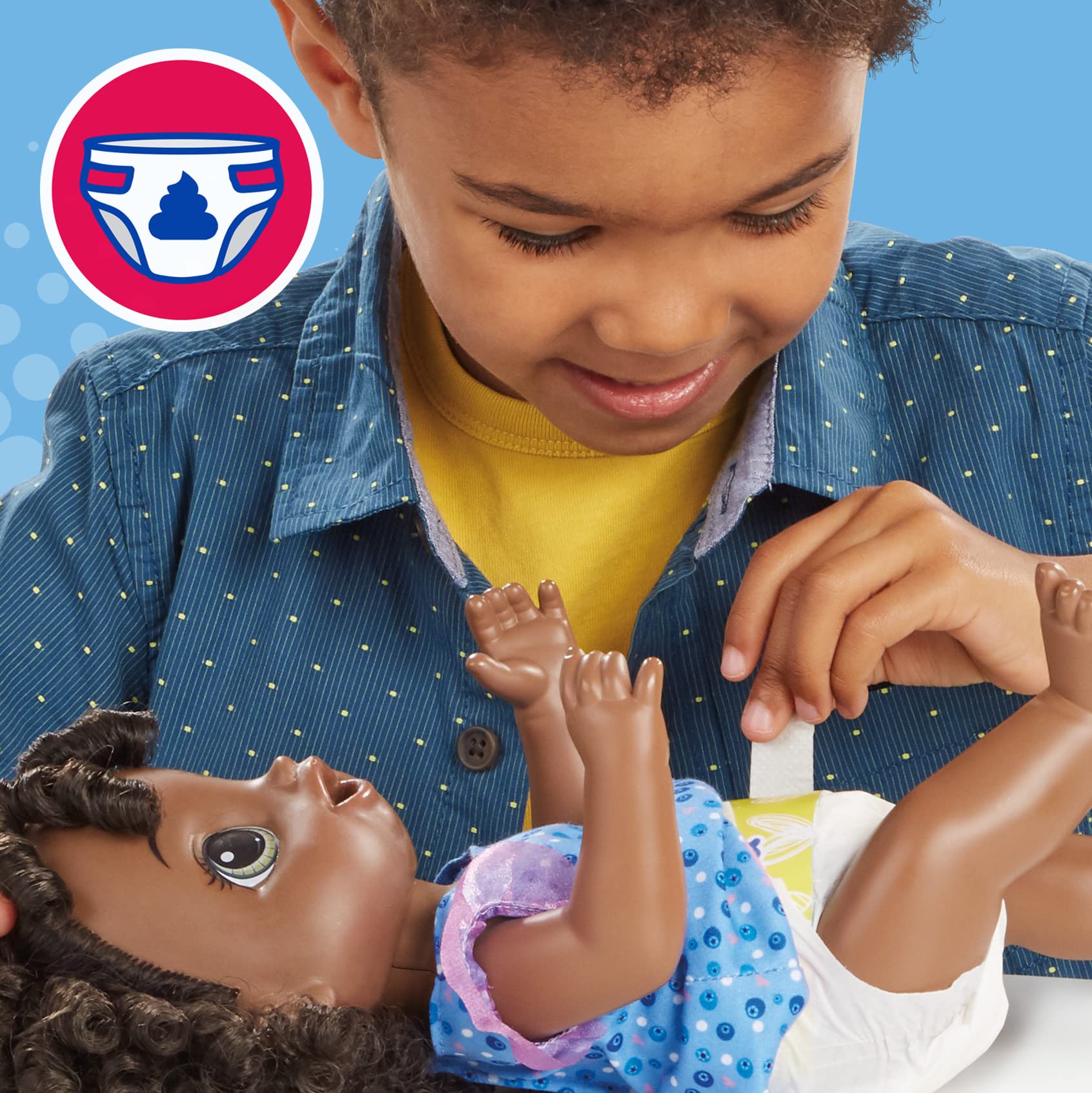 Foto 6 pulgar | Muñeca Baby Alive Magical Mixer Blueberry Blast - Venta Internacional.