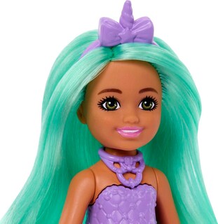 Foto 3 | Muñeca Barbie Dreamtopia Chelsea Unicorn Con Accesorio De Más De 3 Años - Venta Internacional.