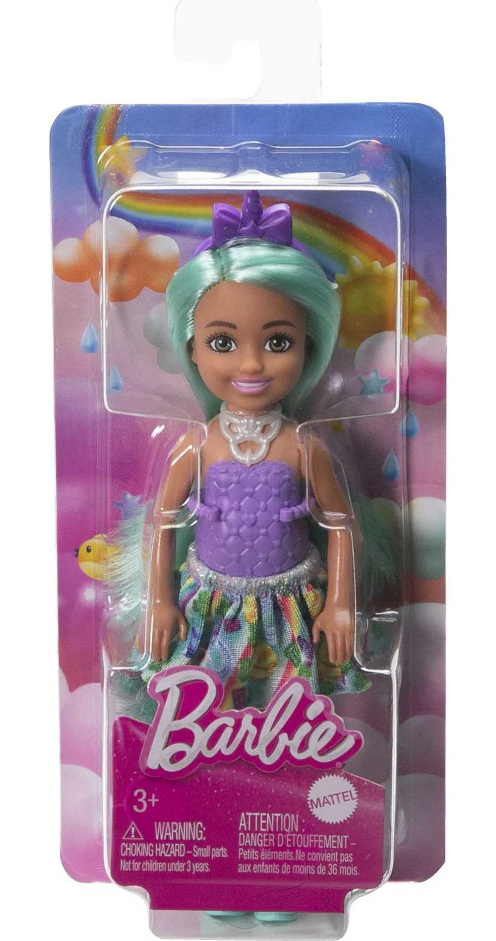 Foto 7 pulgar | Muñeca Barbie Dreamtopia Chelsea Unicorn Con Accesorio De Más De 3 Años - Venta Internacional.