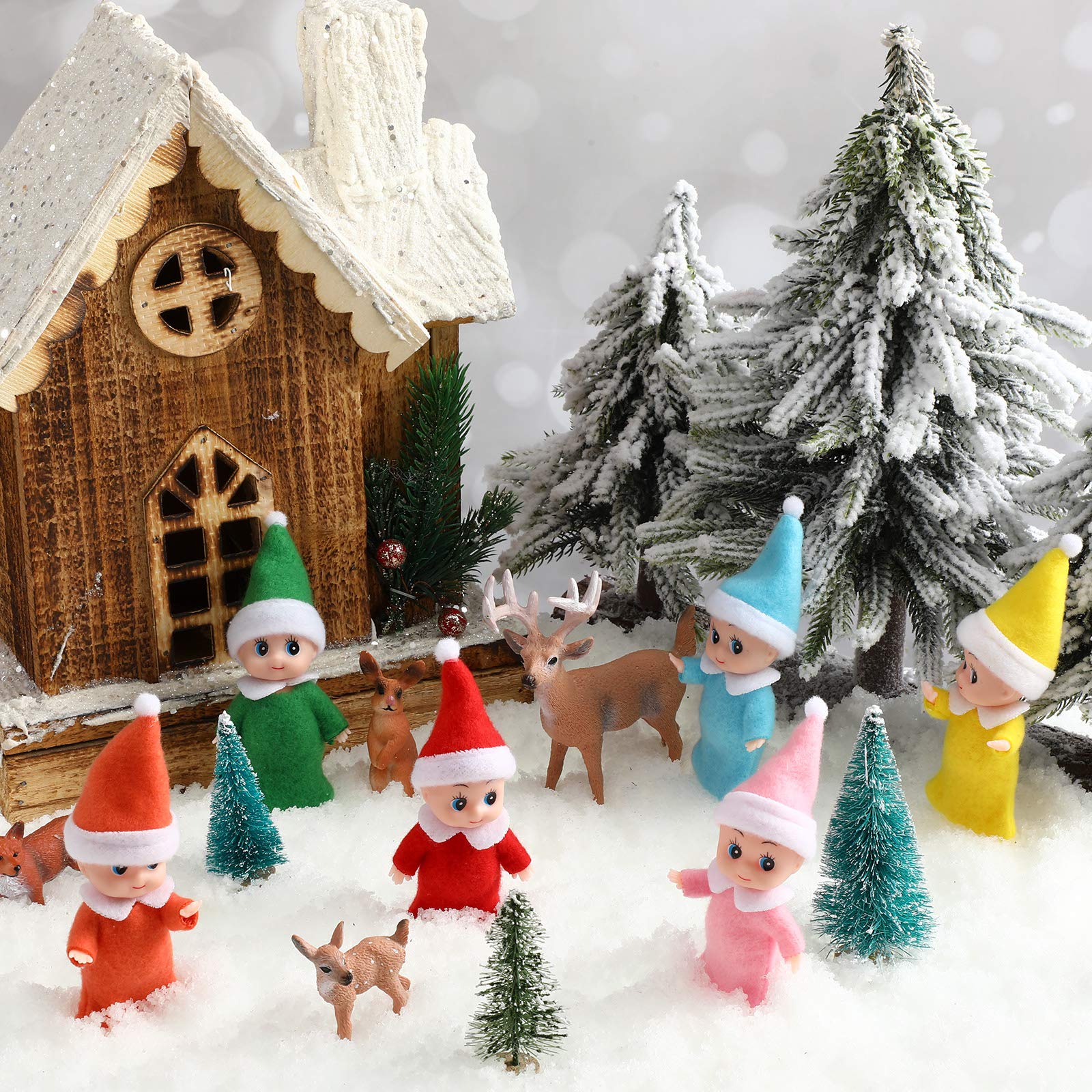 Foto 6 pulgar | Muñeca Elfa De Navidad Skylety, 6 Piezas, Para Navidad Y Año Nuevo - Venta Internacional.
