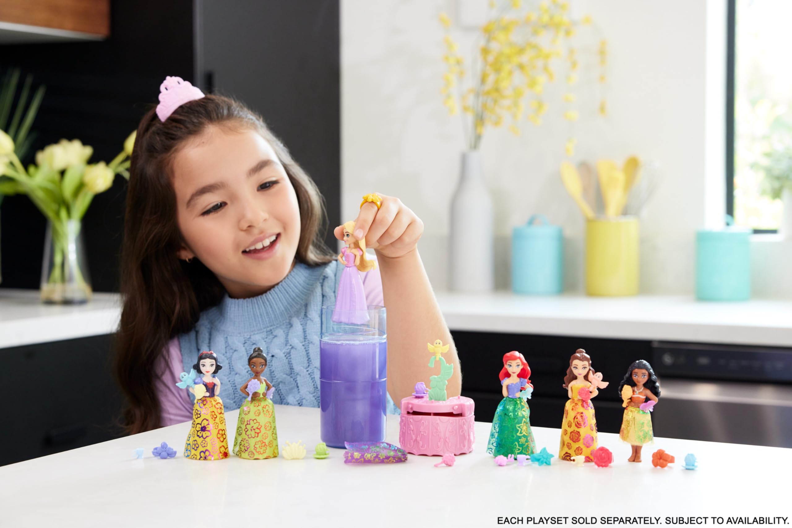 Foto 3 pulgar | Toy Mattel Disney Princess Royal, Revelador De Colores Con 6 Sorpresas - Venta Internacional.