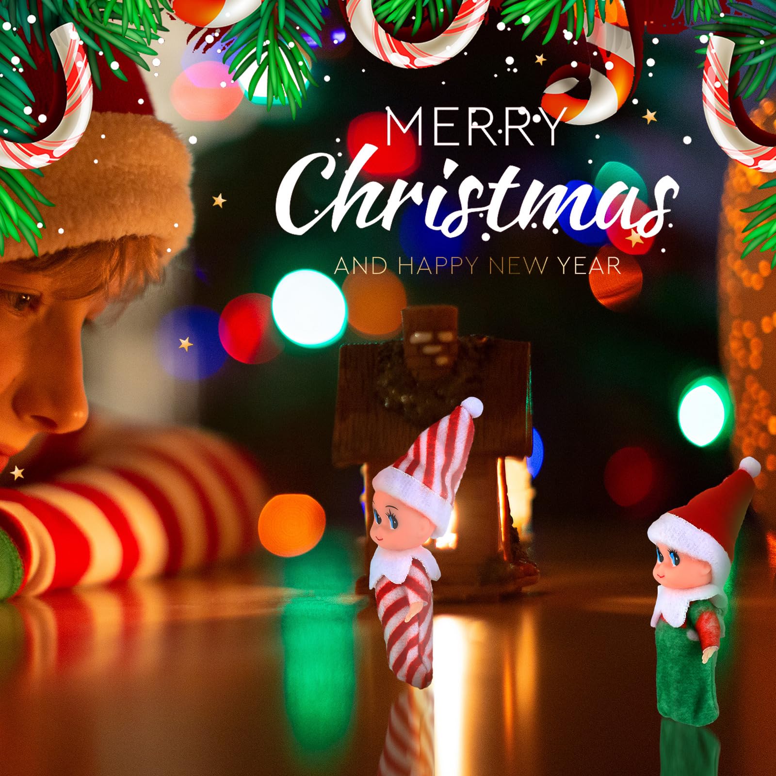 Foto 6 pulgar | Muñeca Elfa De Navidad Skylety, 6 Piezas, Para Navidad Y Año Nuevo - Venta Internacional.
