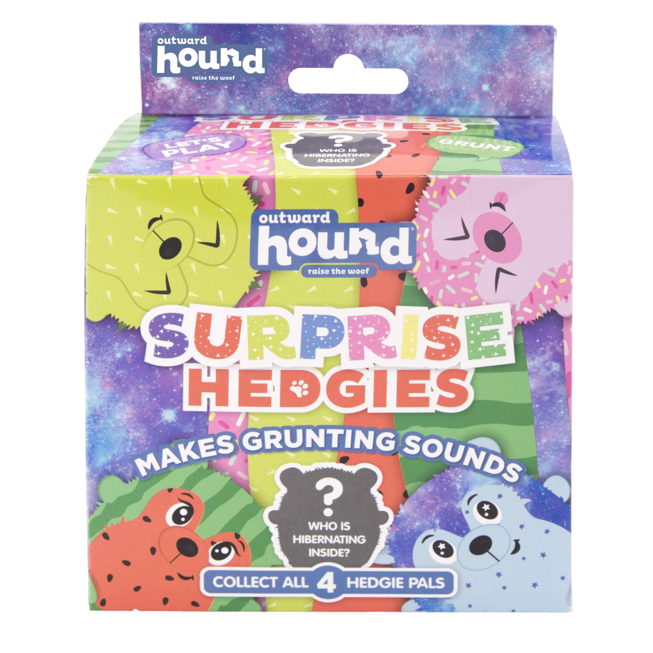 Foto 2 pulgar | Juguetes Para Perros Outward Hound Surprise Hedgies Grunting X3 - Venta Internacional.