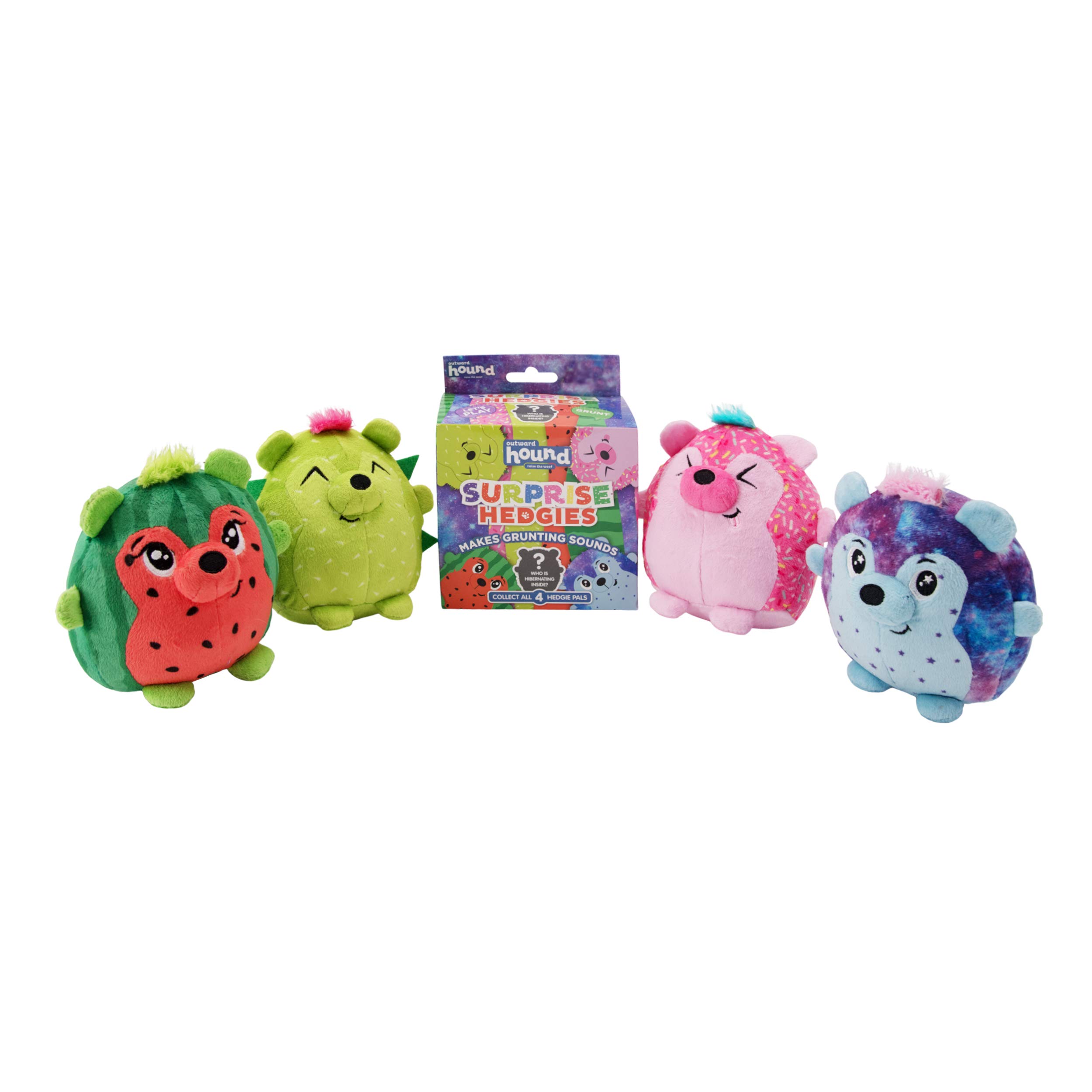 Foto 7 pulgar | Juguetes Para Perros Outward Hound Surprise Hedgies Grunting X3 - Venta Internacional.