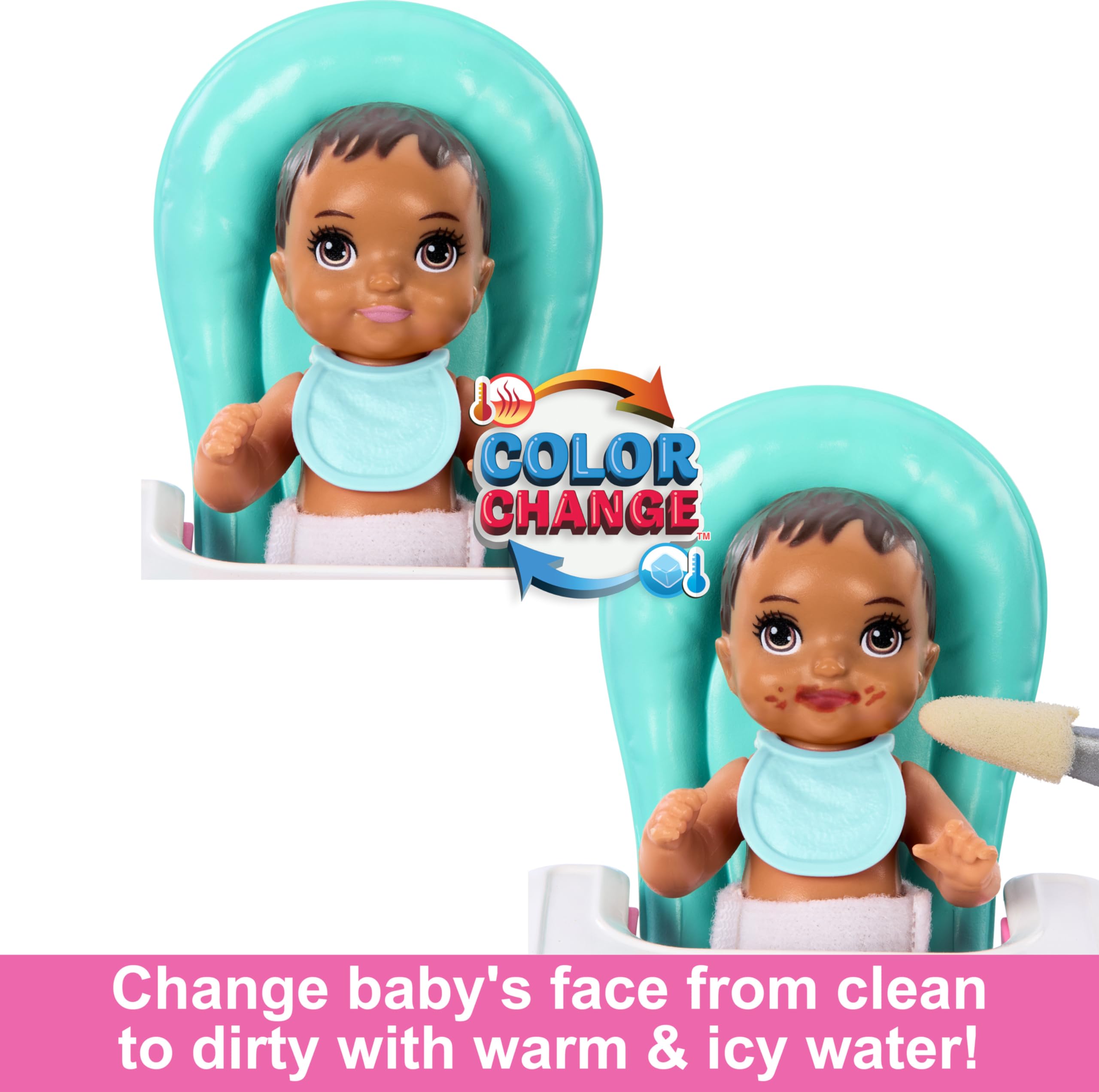 Foto 4 pulgar | Set De Niñera Doll Barbie Skipper & Playset Con Accesorios - Venta Internacional.