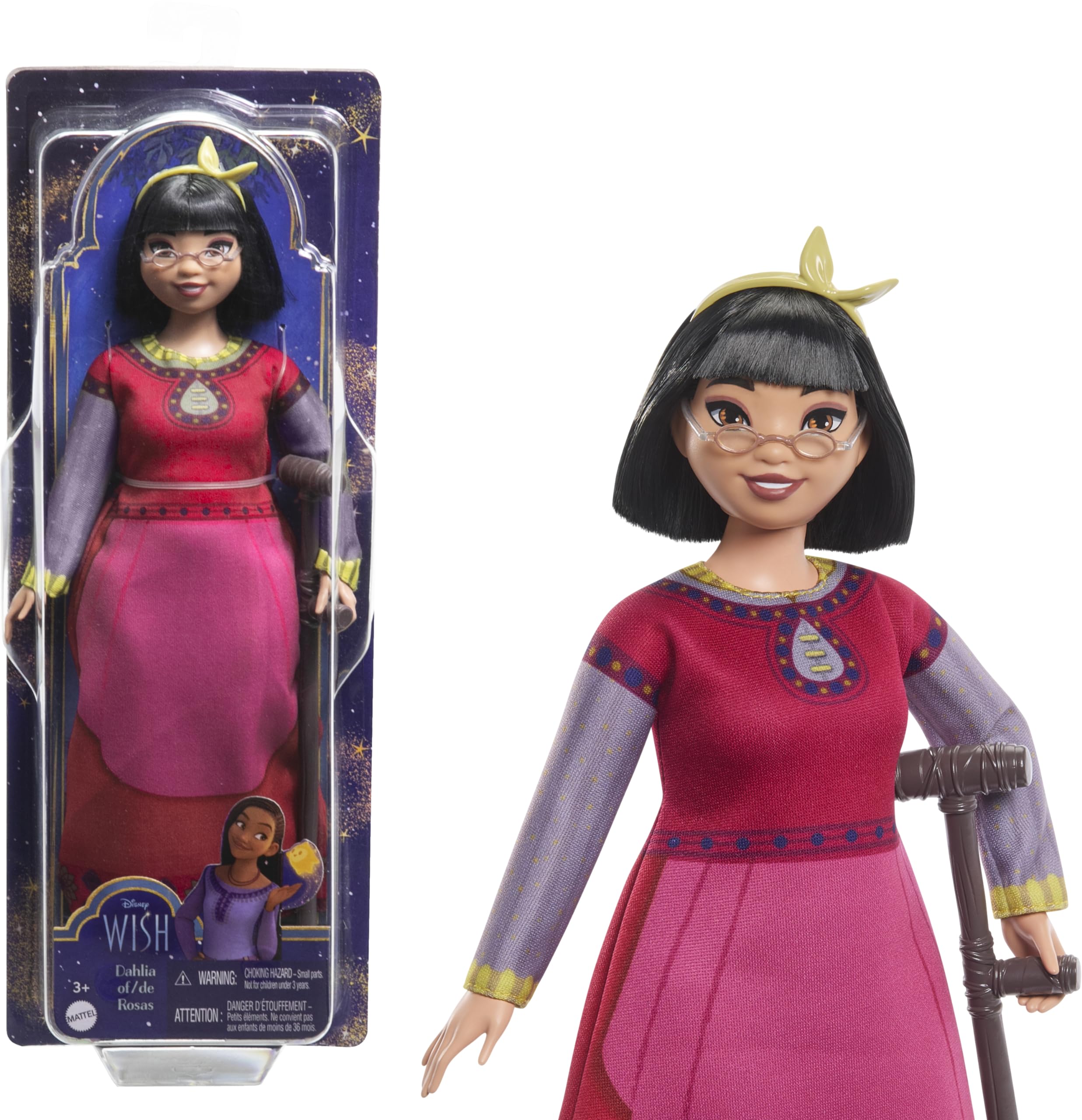 Muñeca De Moda Mattel Disney Wish Toys Dahlia Of Rosas - Venta Internacional.