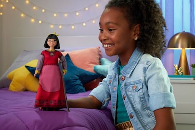 Foto 2 | Muñeca De Moda Mattel Disney Wish Toys Dahlia Of Rosas - Venta Internacional.