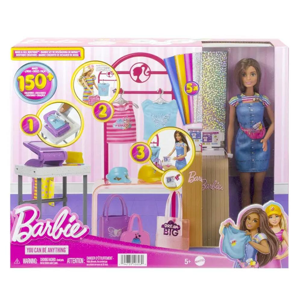 Barbie: Barbie Profesiones Set Diseñadora De Modas