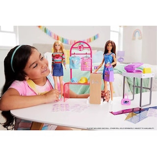 Foto 6 | Barbie: Barbie Profesiones Set Diseñadora De Modas