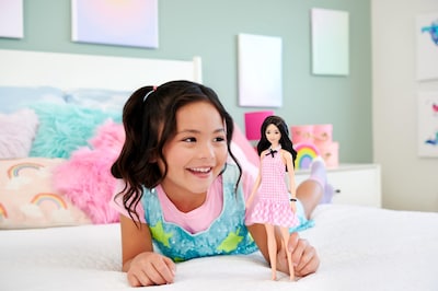 Foto 2 | Muñeca De Moda Barbie Fashionistas #224 65º Aniversario - Venta Internacional.