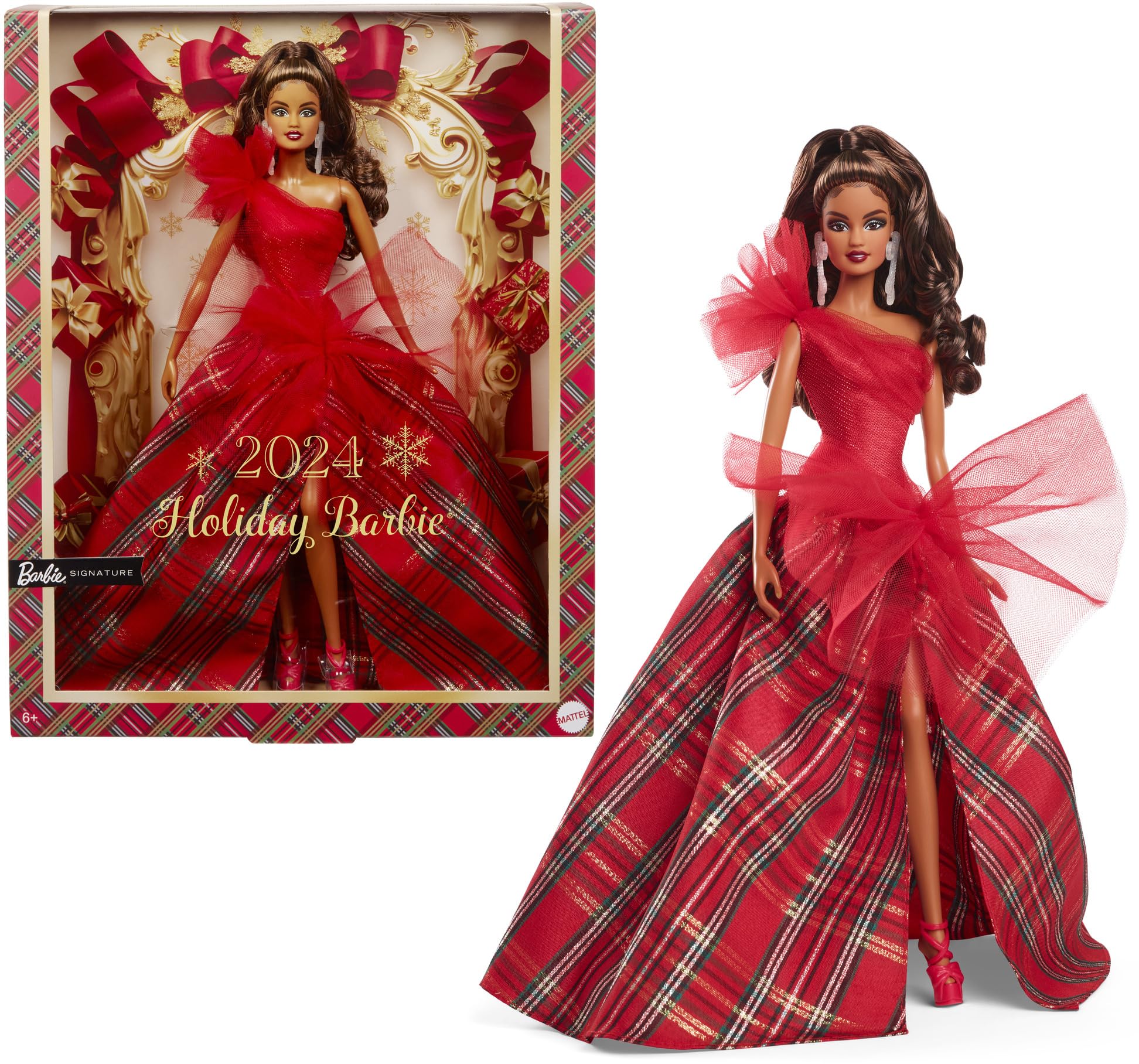 Foto 1 | Muñeca Barbie 2024 Holiday Barbie Seasonal Coleccionista - Venta Internacional