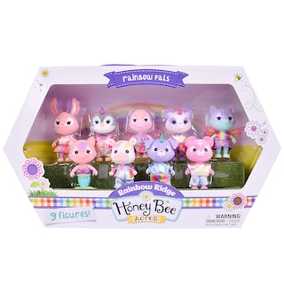 Foto 4 | Muñecas En Miniatura Sunny Days Honey Bee Acres Rainbow Ridge Pals - Venta Internacional.