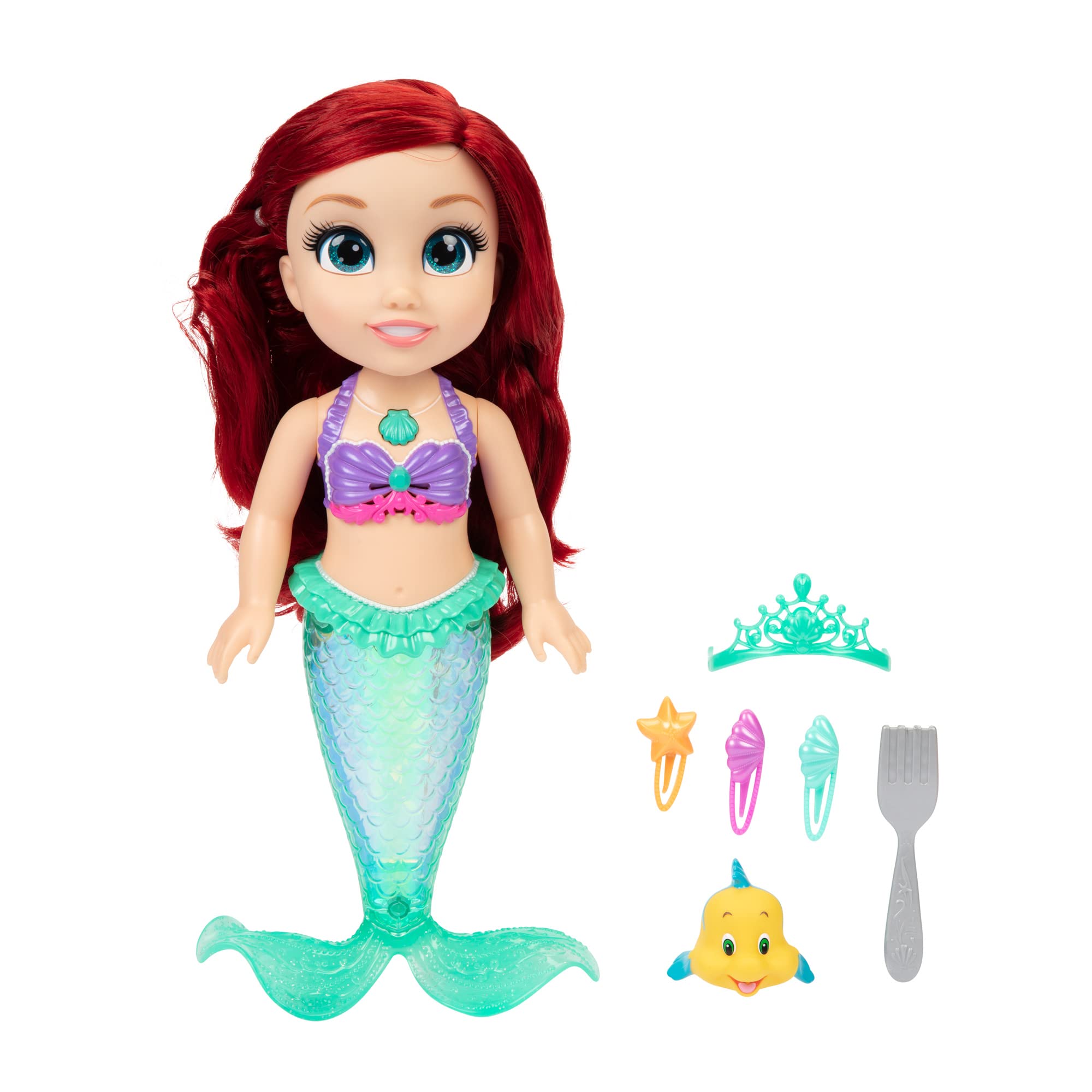 Foto 3 pulgar | Muñeca Disney Princess Ariel My Singing Friend Con Platija - Venta Internacional.