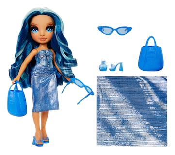Foto 2 | Muñeca Moderna Rainbow High Swim & Style Skyler Blue 11 - Venta Internacional.