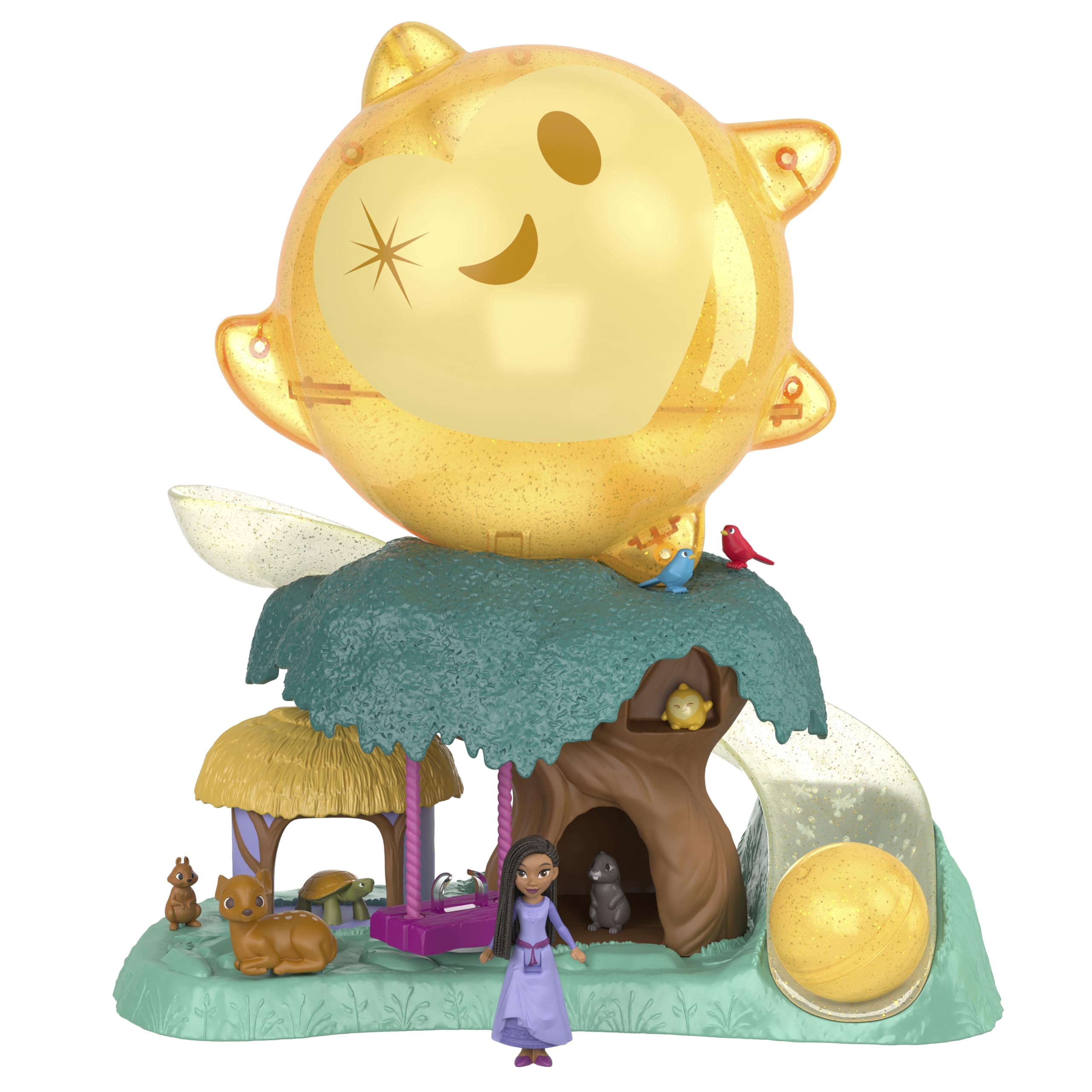 Playset Mattel Disney Wish Toys Magical Star Con Muñeca Asha - Venta Internacional.