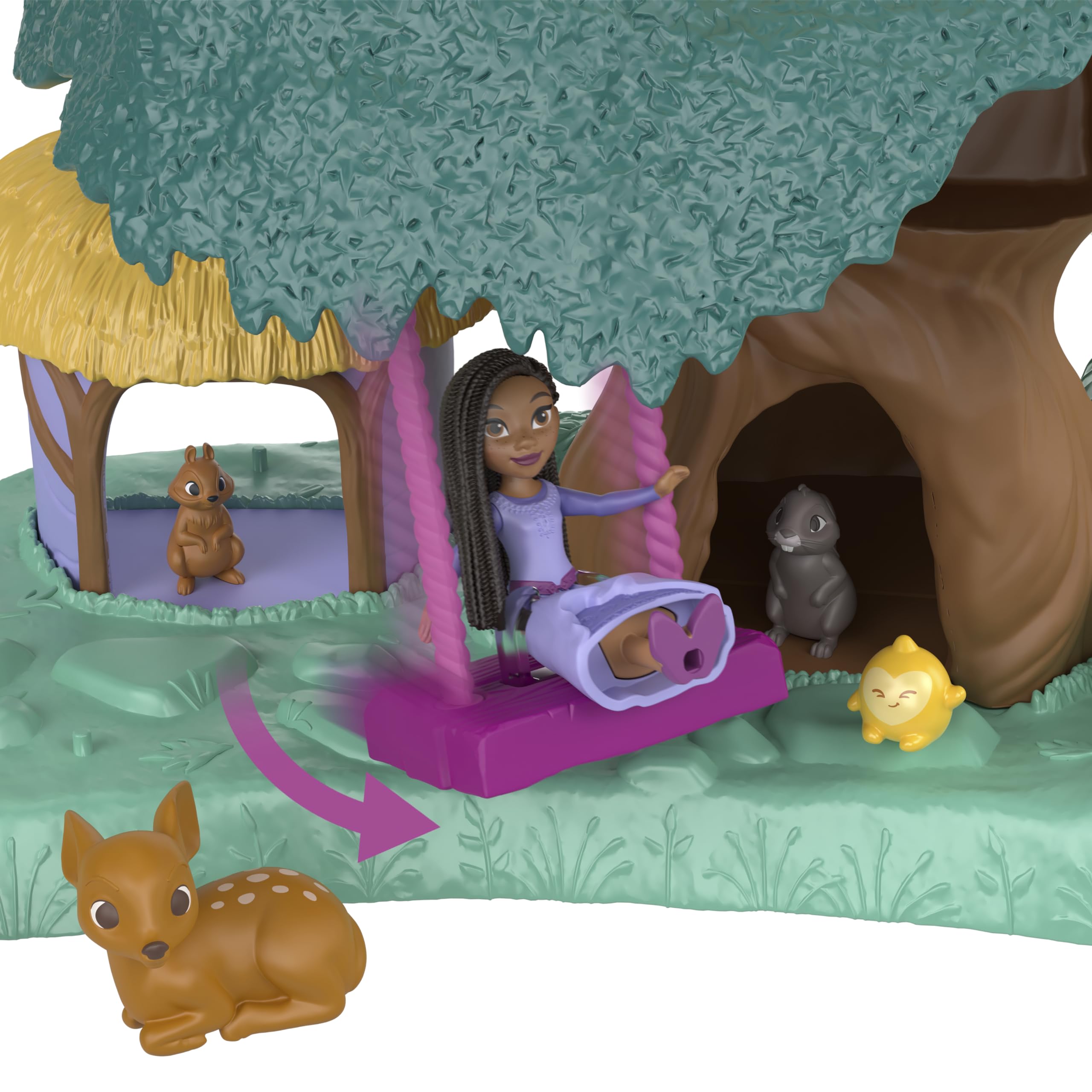 Foto 6 pulgar | Playset Mattel Disney Wish Toys Magical Star Con Muñeca Asha - Venta Internacional.
