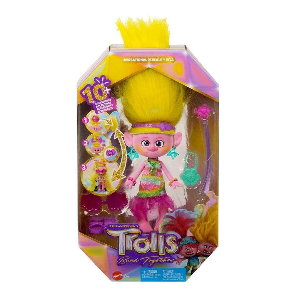 Foto 2 pulgar | Trolls: Trolls Muñeca Premium Viva