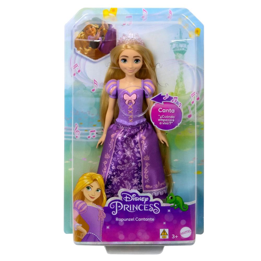 Foto 2 pulgar | Disney Princess: Muñeca Rapunzel Musica Magica