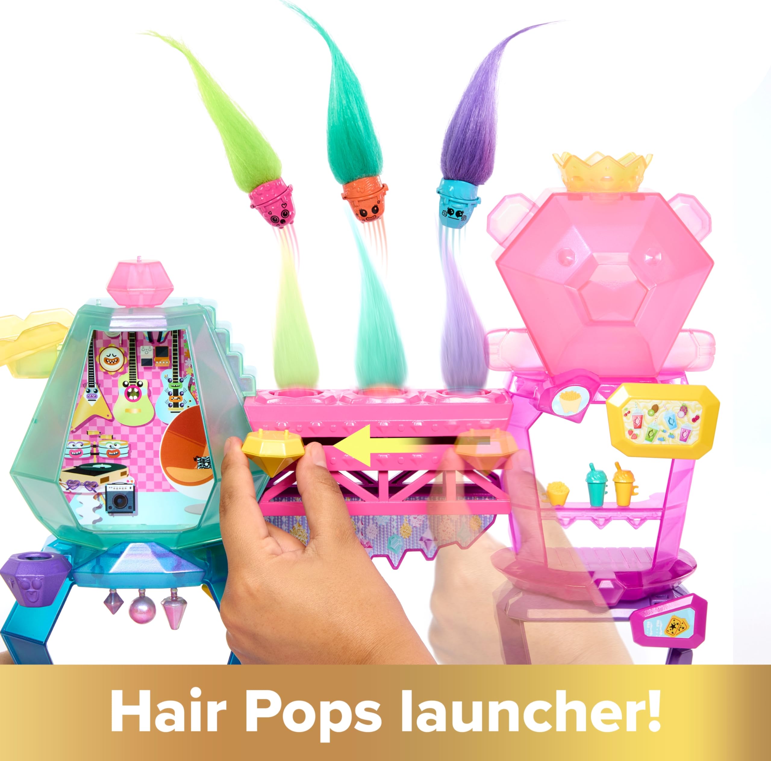Foto 5 pulgar | Set De Juego Mattel Dreamworks Trolls Mount Rageous Con Queen Poppy - Venta Internacional.
