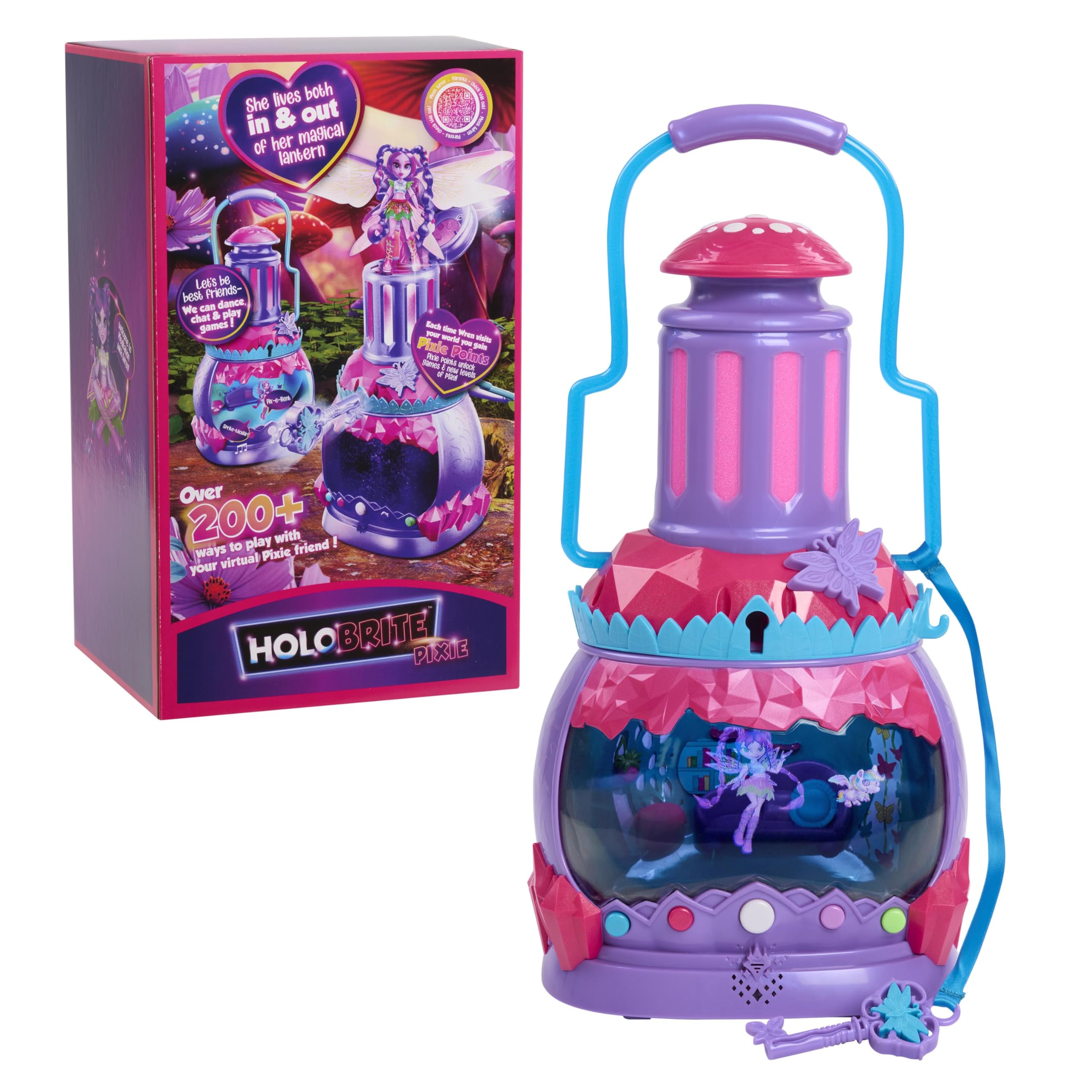 Linterna De Juguete Just Play Holobrite Pixie Con Muñeca De 5 Pulgadas O Más De 6 Años - Venta Internacional.