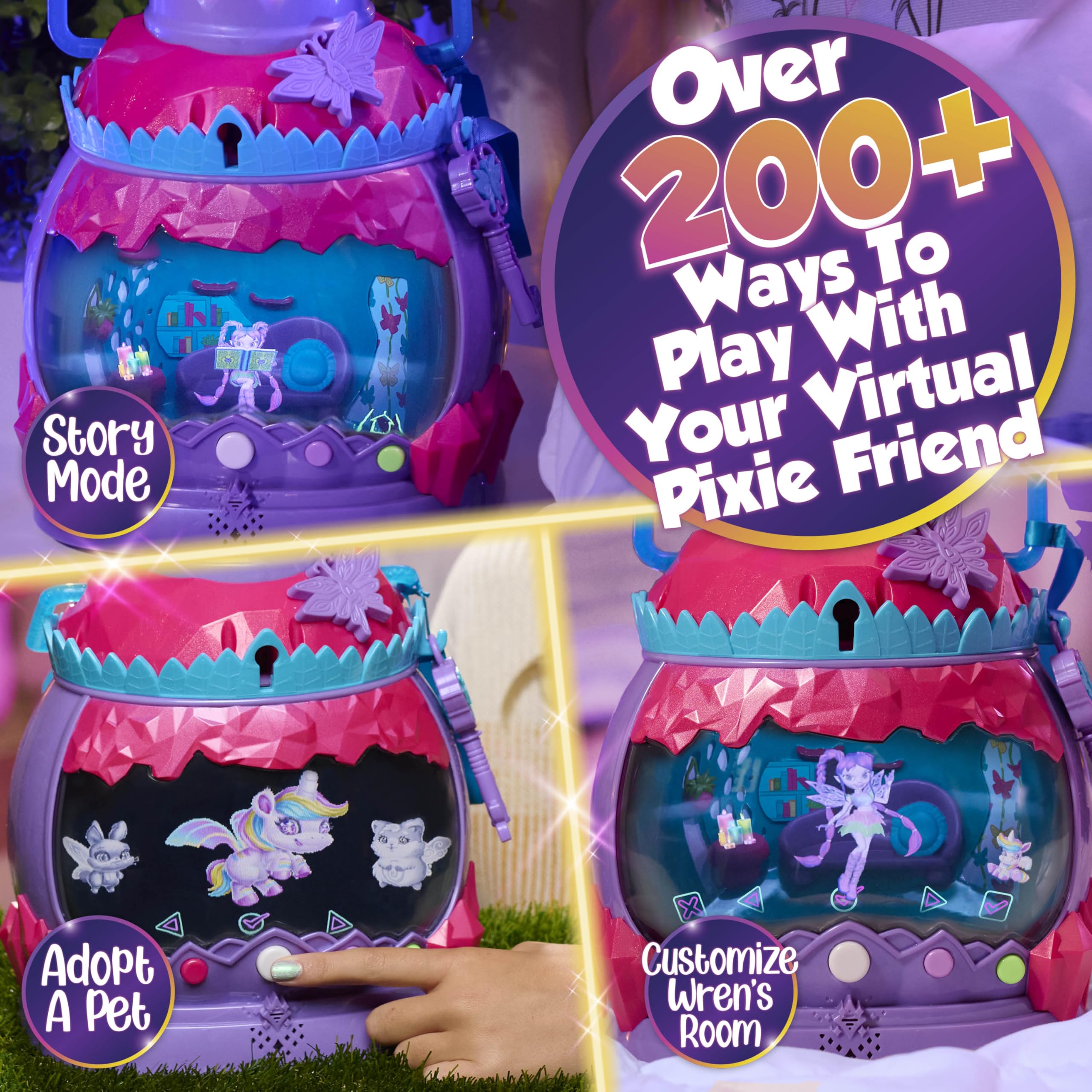 Foto 3 pulgar | Linterna De Juguete Just Play Holobrite Pixie Con Muñeca De 5 Pulgadas O Más De 6 Años - Venta Internacional.