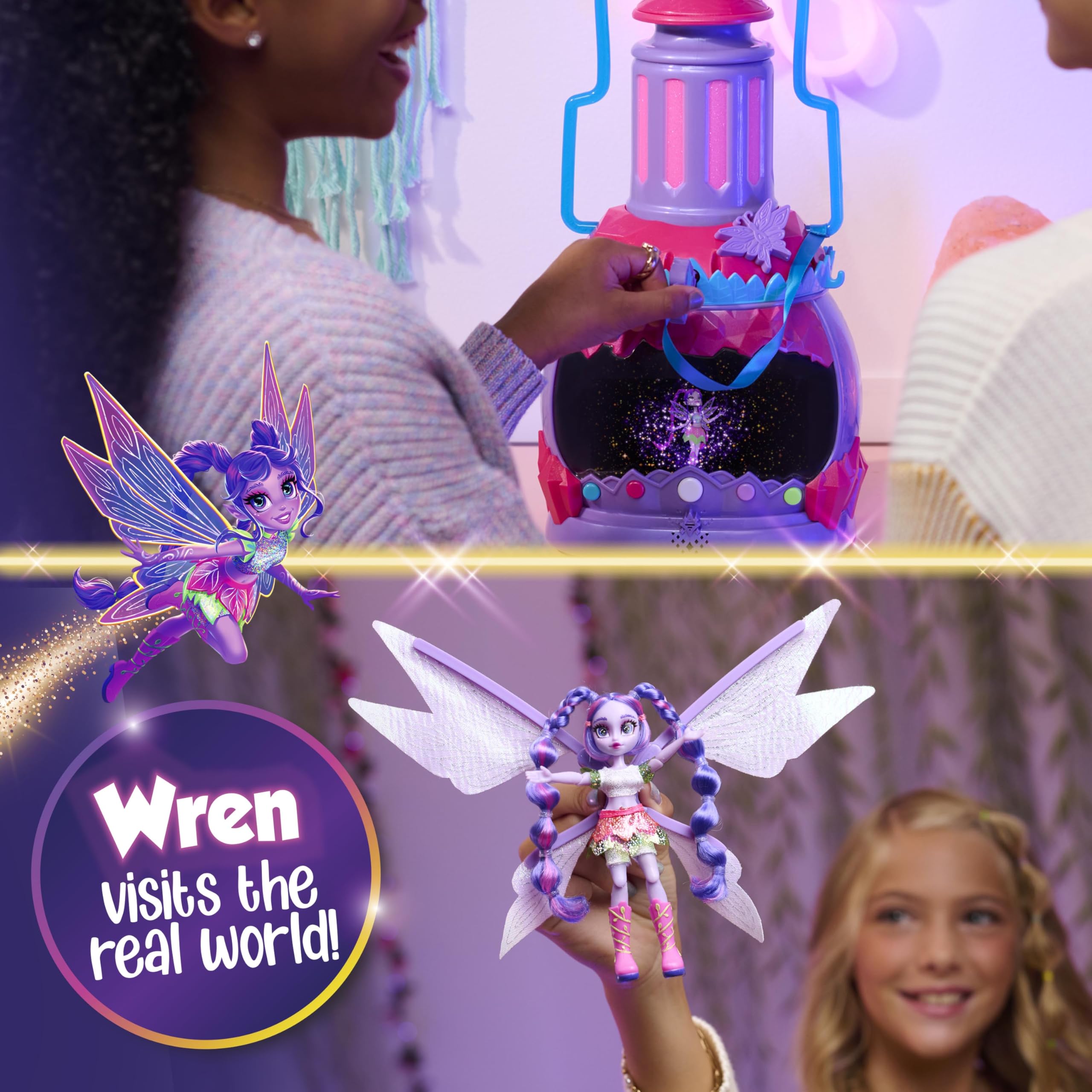 Foto 5 | Linterna De Juguete Just Play Holobrite Pixie Con Muñeca De 5 Pulgadas O Más De 6 Años - Venta Internacional.