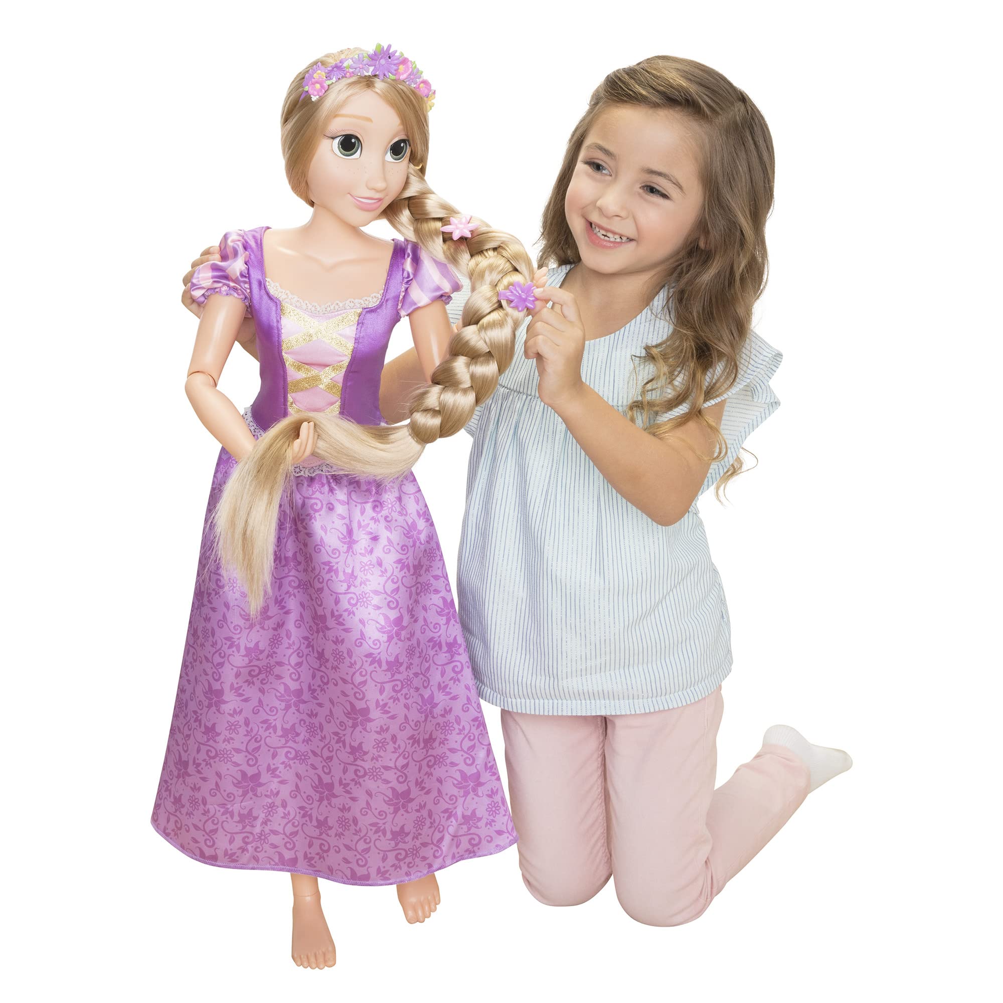 Foto 4 pulgar | Muñeca Disney Princess Rapunzel Playdate De 81 Cm Con Accesorios - Venta Internacional.