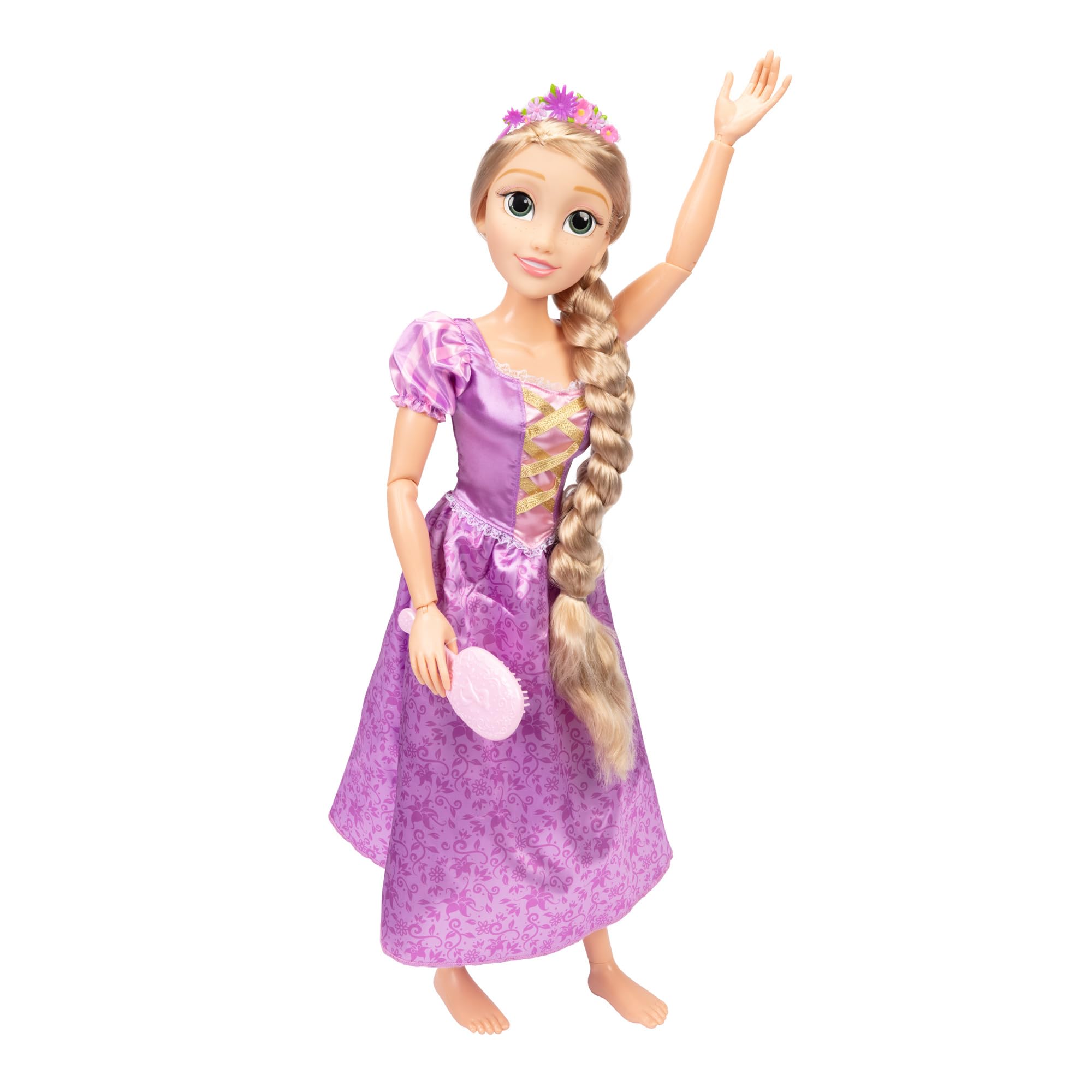 Foto 5 pulgar | Muñeca Disney Princess Rapunzel Playdate De 81 Cm Con Accesorios - Venta Internacional.
