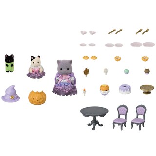 Foto 2 | Set De Fiesta Sorpresa De Halloween Calico Critters De Playset - Venta Internacional.