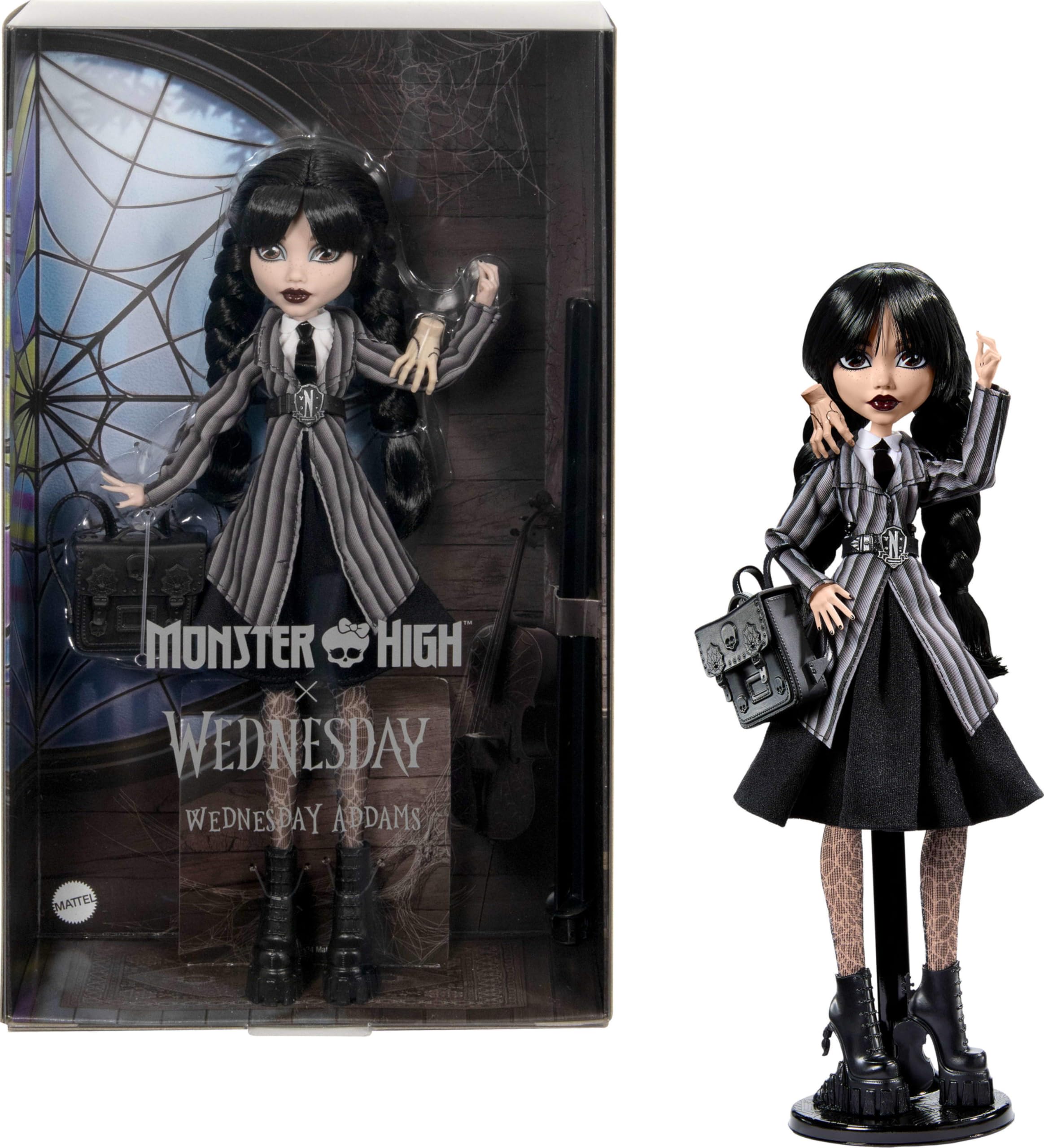 Foto 2 pulgar | Doll Monster High Wednesday Addams Nevermore Academy - Venta Internacional.
