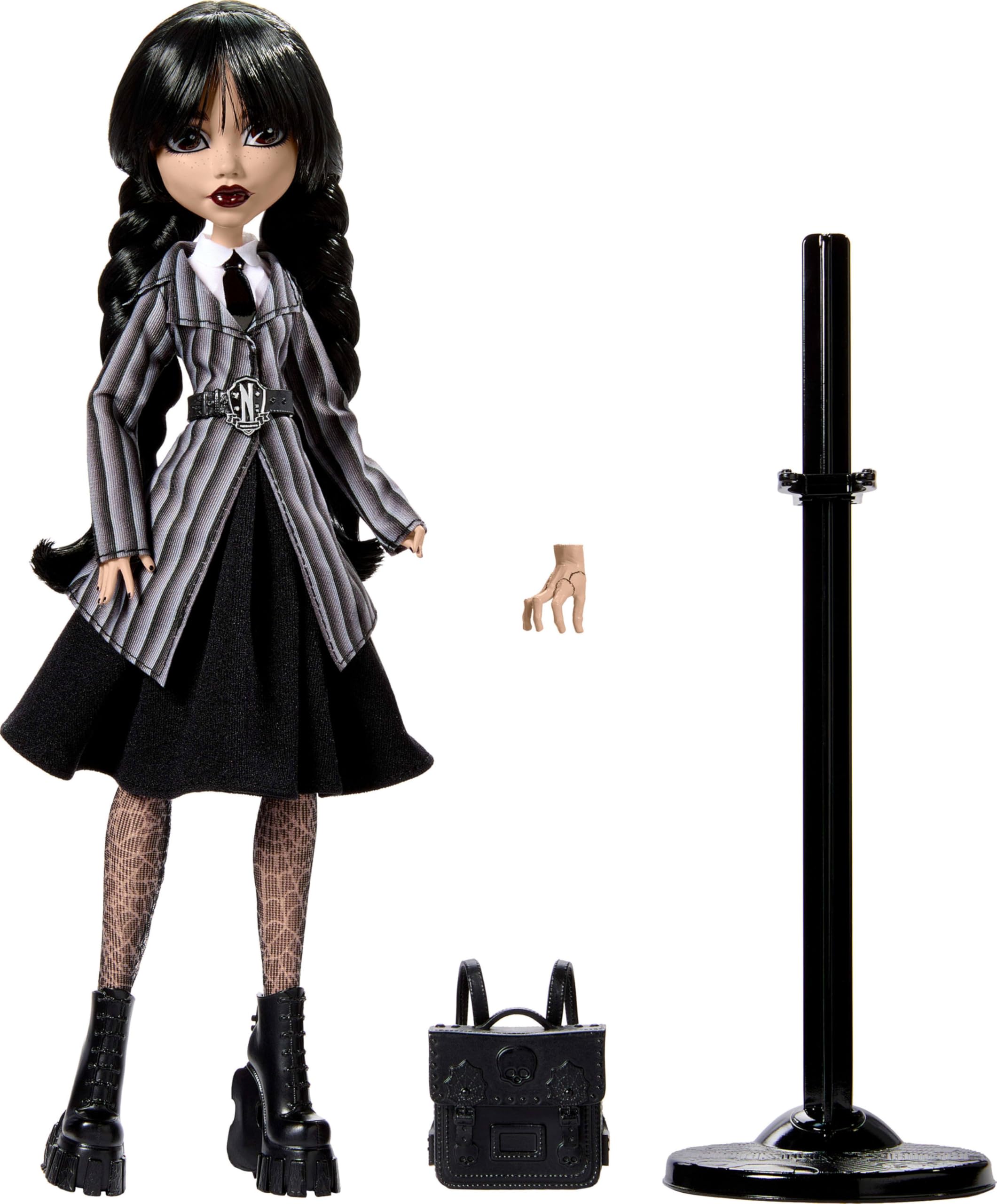 Foto 8 pulgar | Doll Monster High Wednesday Addams Nevermore Academy - Venta Internacional.