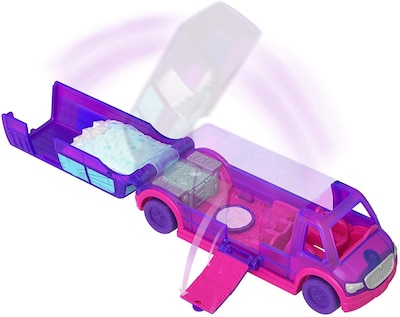 Foto 4 | Limusina Playset Polly Pocket Pollyville Party Con Muñeca Micro Lila - Venta Internacional.