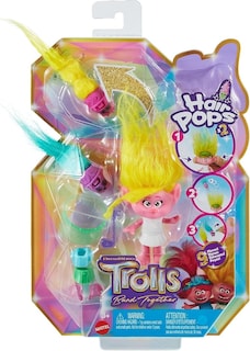 Foto 1 | Muñeca Pequeña Mattel Dreamworks Trolls Band Together Hair Pops Viva - Venta Internacional.